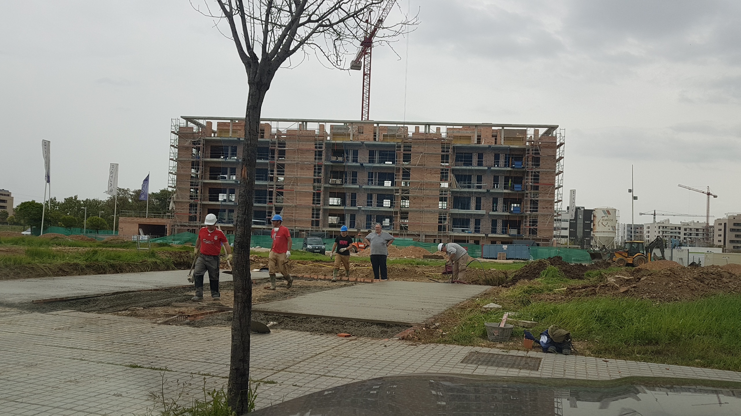 Avance en la ejecución de las obras en Residencial Las Ermitas - Residencial las Ermitas