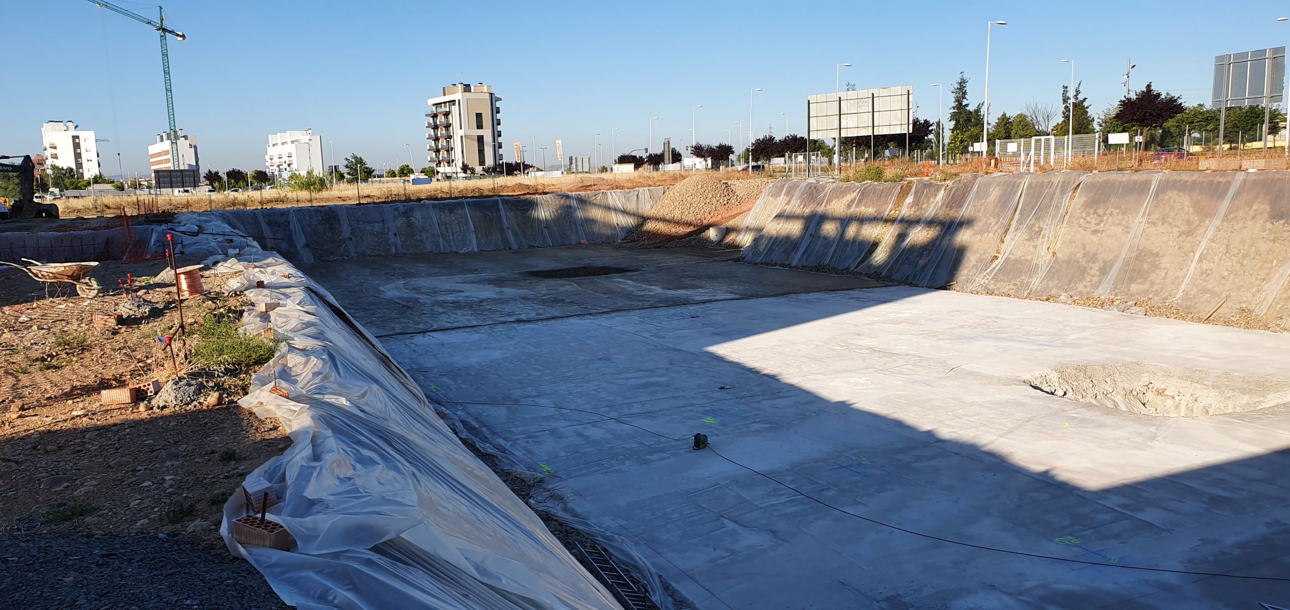 Avance en la ejecución de las obras en Residencial Las Ermitas - Residencial las Ermitas