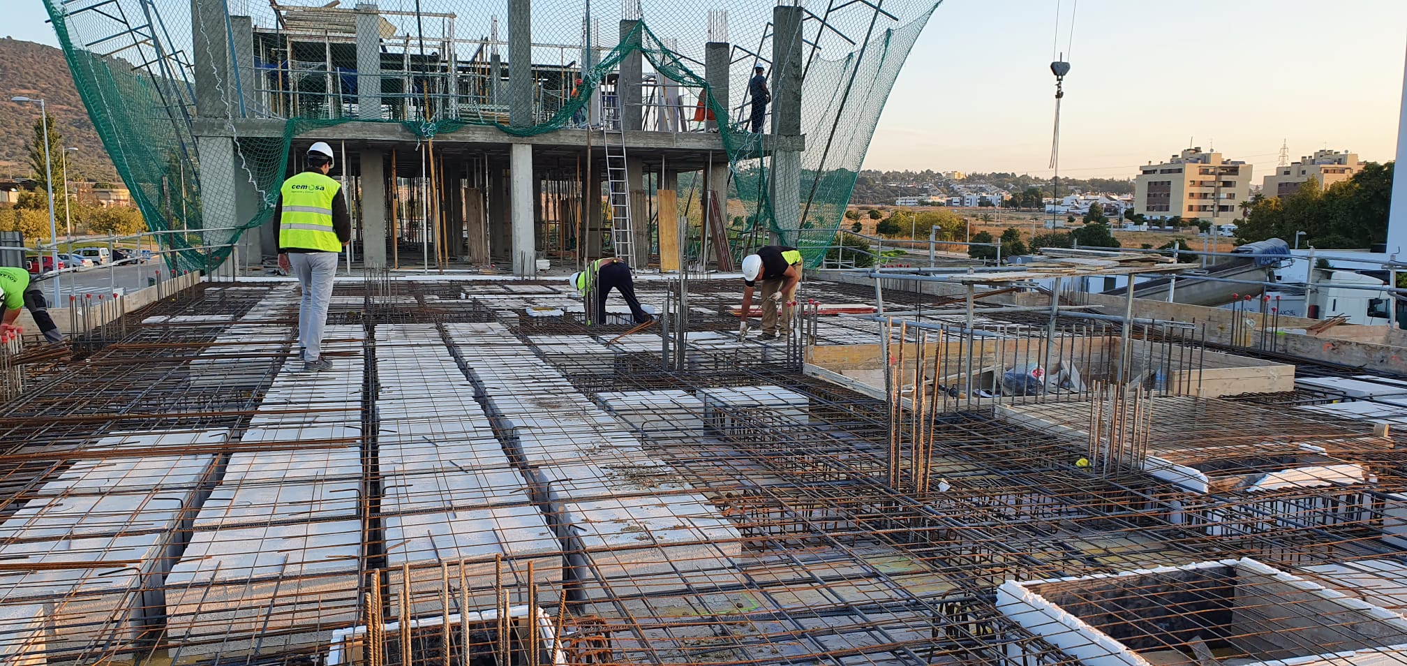 Avance en la ejecución de las obras en Residencial Las Ermitas - Residencial las Ermitas